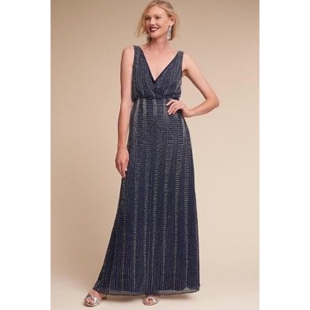 BHLDN Muse Dress in Navy